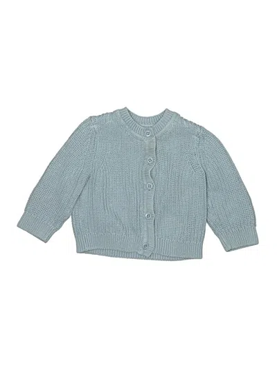 Pre-owned Hanna Andersson Babies' Cardigan Sweater In Blue