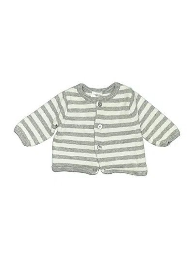 Pre-owned Hanna Andersson Kids' Cardigan Sweater In Gray