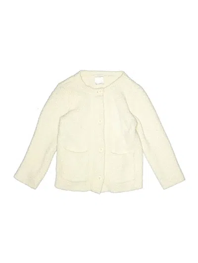 Pre-owned Hanna Andersson Kids' Cardigan Sweater In Ivory