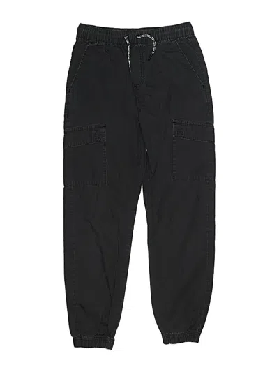 Pre-owned Hanna Andersson Kids' Cargo Pants In Black