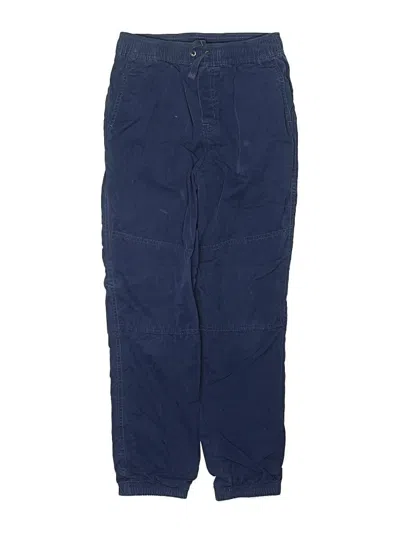 Pre-owned Hanna Andersson Kids' Cargo Pants In Blue