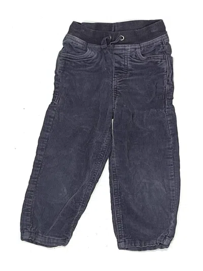 Pre-owned Hanna Andersson Kids' Cargo Pants In Blue