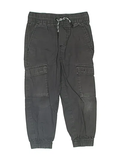 Pre-owned Hanna Andersson Kids' Cargo Pants In Gray