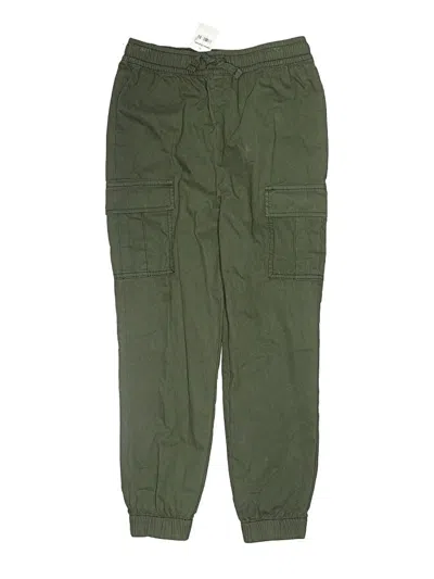 Pre-owned Hanna Andersson Kids' Cargo Pants In Green