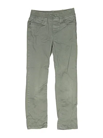 Pre-owned Hanna Andersson Kids' Cargo Pants In Green