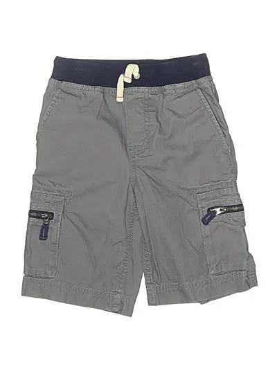 Pre-owned Hanna Andersson Kids' Cargo Shorts In Gray
