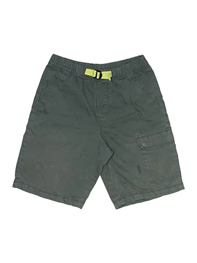Pre-owned Hanna Andersson Kids' Cargo Shorts In Green