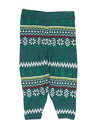 Pre-owned Hanna Andersson Kids' Casual Pants In Green