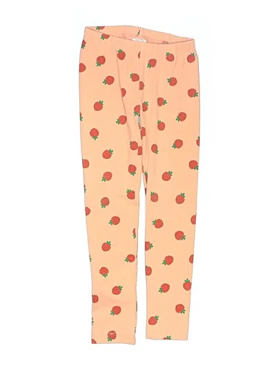 Pre-owned Hanna Andersson Kids' Casual Pants In Orange