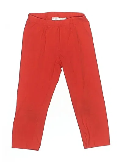 Pre-owned Hanna Andersson Kids' Casual Pants In Red