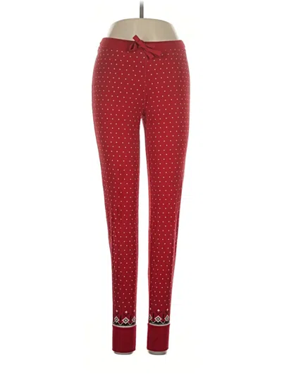 Pre-owned Hanna Andersson Casual Pants In Red