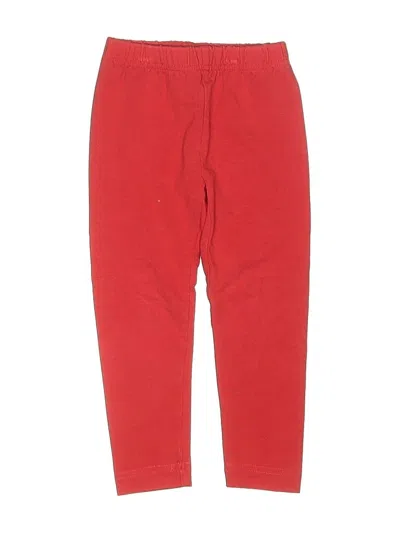 Pre-owned Hanna Andersson Kids' Casual Pants In Red