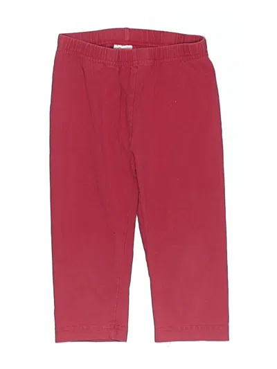 Pre-owned Hanna Andersson Kids' Casual Pants In Red