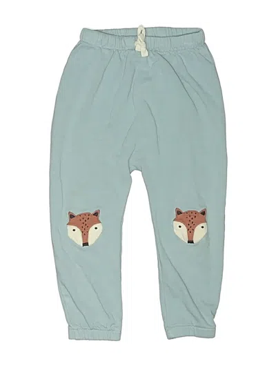 Pre-owned Hanna Andersson Kids' Casual Pants In Teal