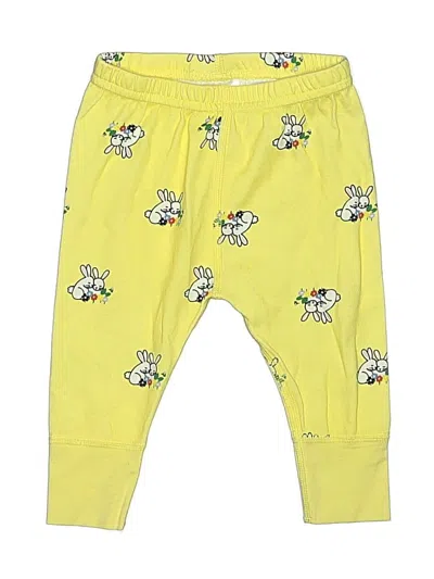 Pre-owned Hanna Andersson Babies' Casual Pants In Yellow