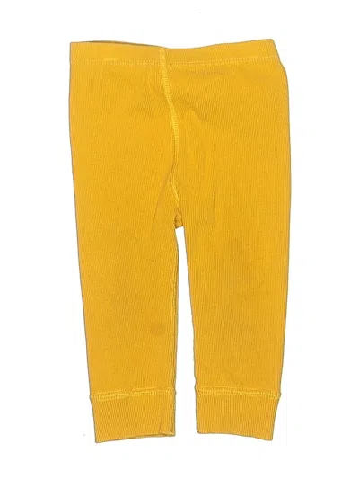 Pre-owned Hanna Andersson Kids' Casual Pants In Yellow
