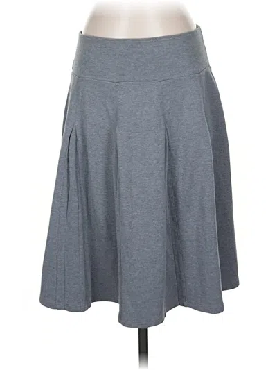 Pre-owned Hanna Andersson Casual Skirt In Gray