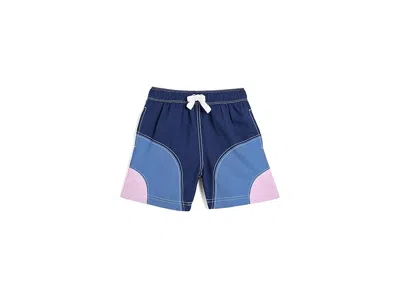 Hanna Andersson Color-block Trunks (toddler/little Kid/big Kid) Boy's Swimwear Blue Horizon/color-block: 6 Big Kid