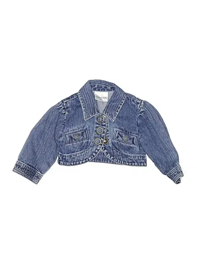Pre-owned Hanna Andersson Kids' Denim Jacket In Blue