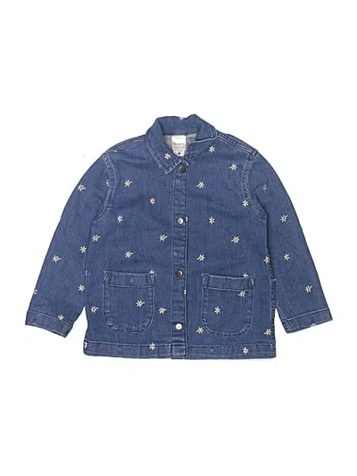 Pre-owned Hanna Andersson Kids' Denim Jacket In Blue