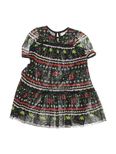 Pre-owned Hanna Andersson Kids' Dress In Black