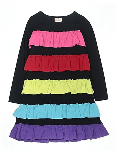 Pre-owned Hanna Andersson Kids' Dress In Black
