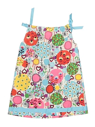 Pre-owned Hanna Andersson Kids' Dress In Blue