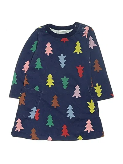 Pre-owned Hanna Andersson Kids' Dress In Blue