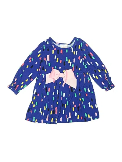 Pre-owned Hanna Andersson Kids' Dress In Blue