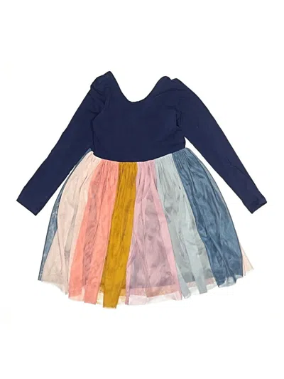Pre-owned Hanna Andersson Kids' Dress In Blue