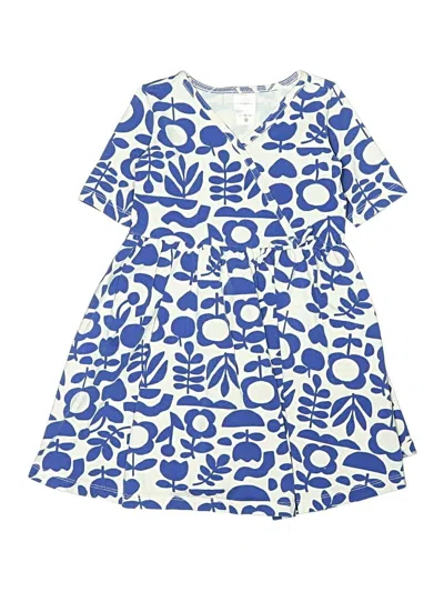 Pre-owned Hanna Andersson Kids' Dress In Blue
