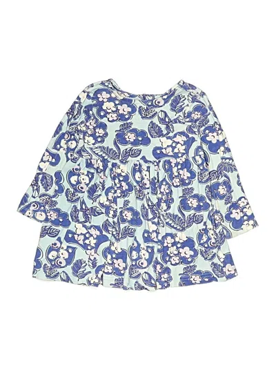 Pre-owned Hanna Andersson Kids' Dress In Blue