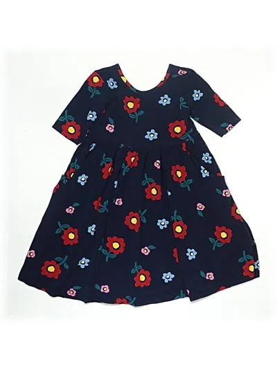Pre-owned Hanna Andersson Kids' Dress In Blue