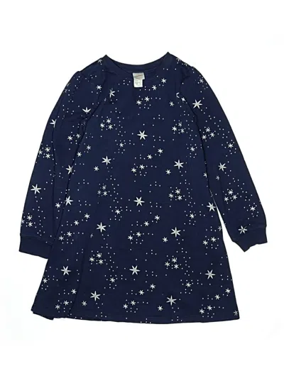 Pre-owned Hanna Andersson Kids' Dress In Blue