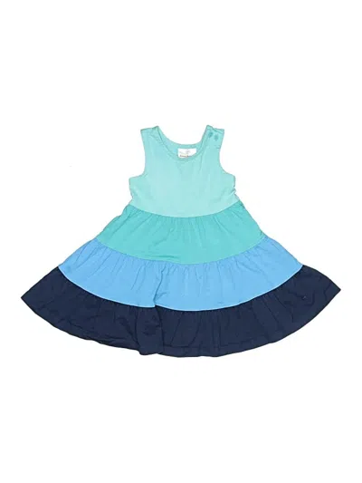 Pre-owned Hanna Andersson Kids' Dress In Blue