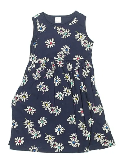 Pre-owned Hanna Andersson Kids' Dress In Blue