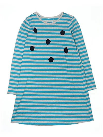 Pre-owned Hanna Andersson Kids' Dress In Blue