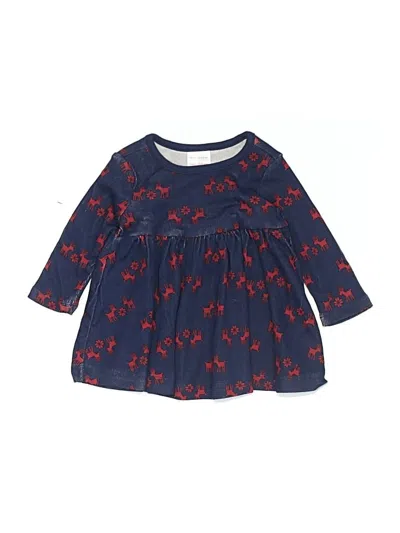 Pre-owned Hanna Andersson Babies' Dress In Blue