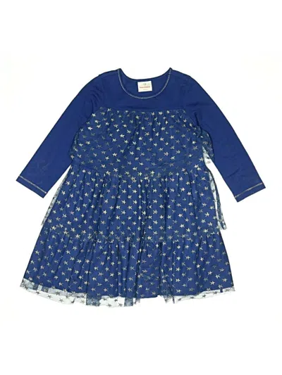 Pre-owned Hanna Andersson Kids' Dress In Blue