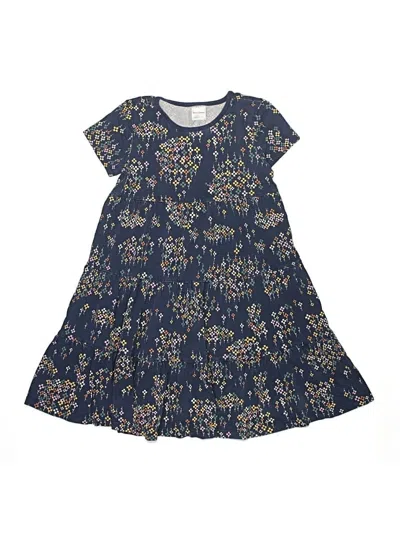 Pre-owned Hanna Andersson Kids' Dress In Blue