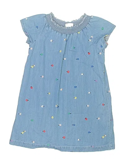 Pre-owned Hanna Andersson Kids' Dress In Blue