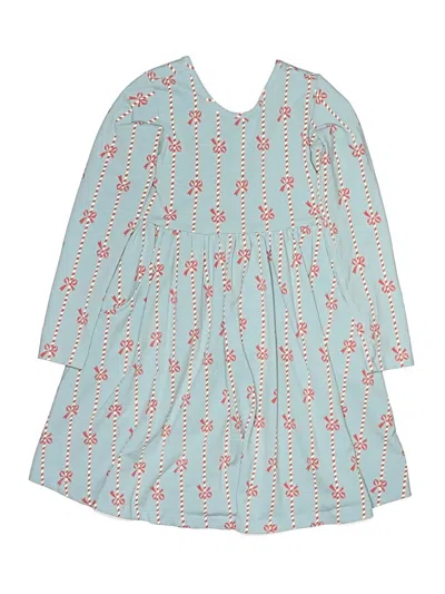 Pre-owned Hanna Andersson Kids' Dress In Blue