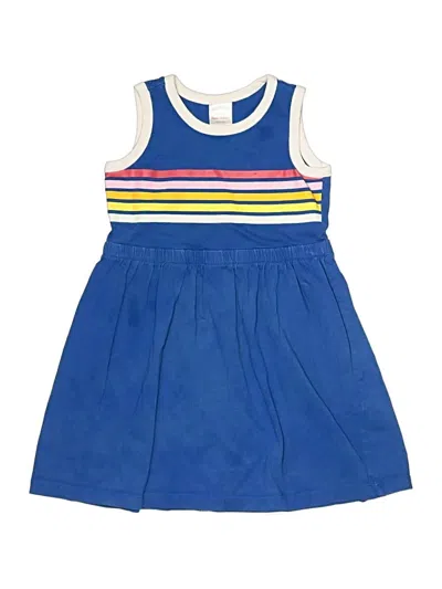 Pre-owned Hanna Andersson Kids' Dress In Blue