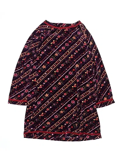 Pre-owned Hanna Andersson Kids' Dress In Burgundy