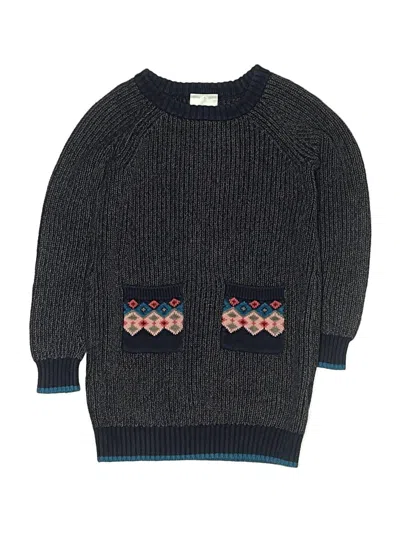 Pre-owned Hanna Andersson Kids' Dress In Gray