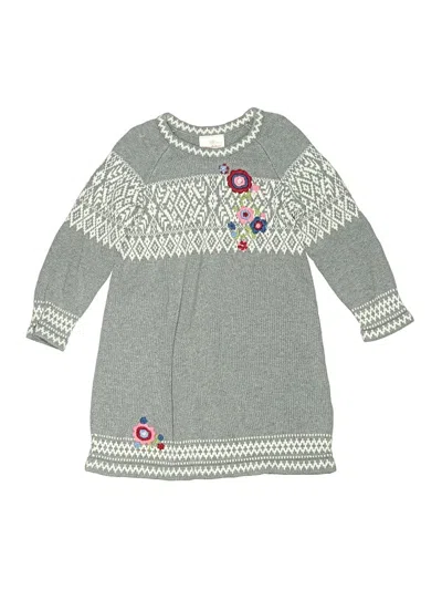 Pre-owned Hanna Andersson Kids' Dress In Gray