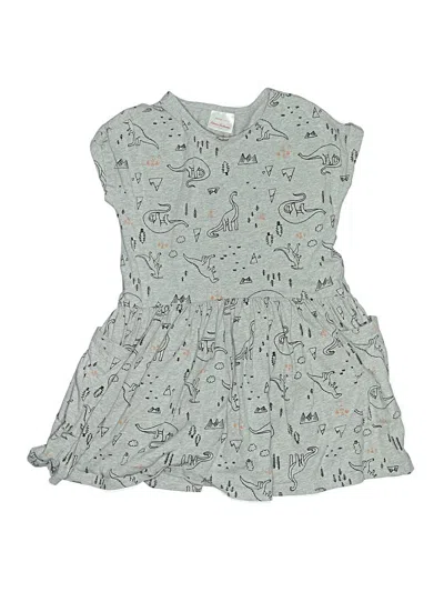 Pre-owned Hanna Andersson Kids' Dress In Gray