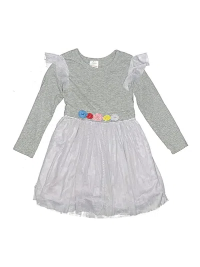 Pre-owned Hanna Andersson Kids' Dress In Gray