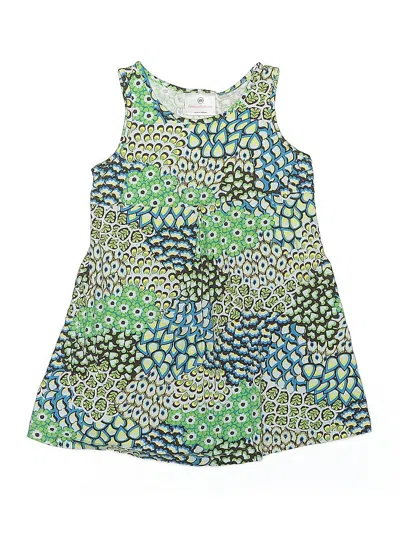 Pre-owned Hanna Andersson Kids' Dress In Green
