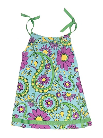Pre-owned Hanna Andersson Kids' Dress In Green